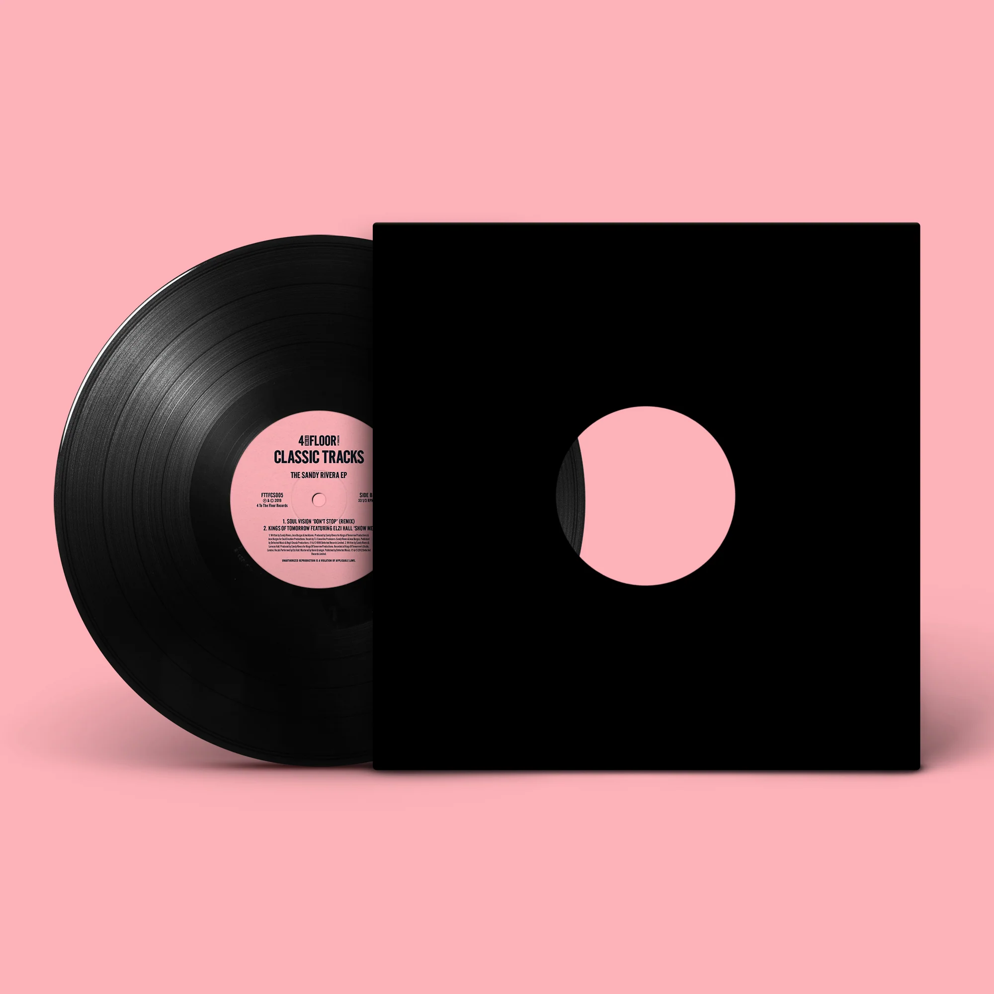 4 To The Floor Classics Vol 4 - Sandy Rivera - Image 2