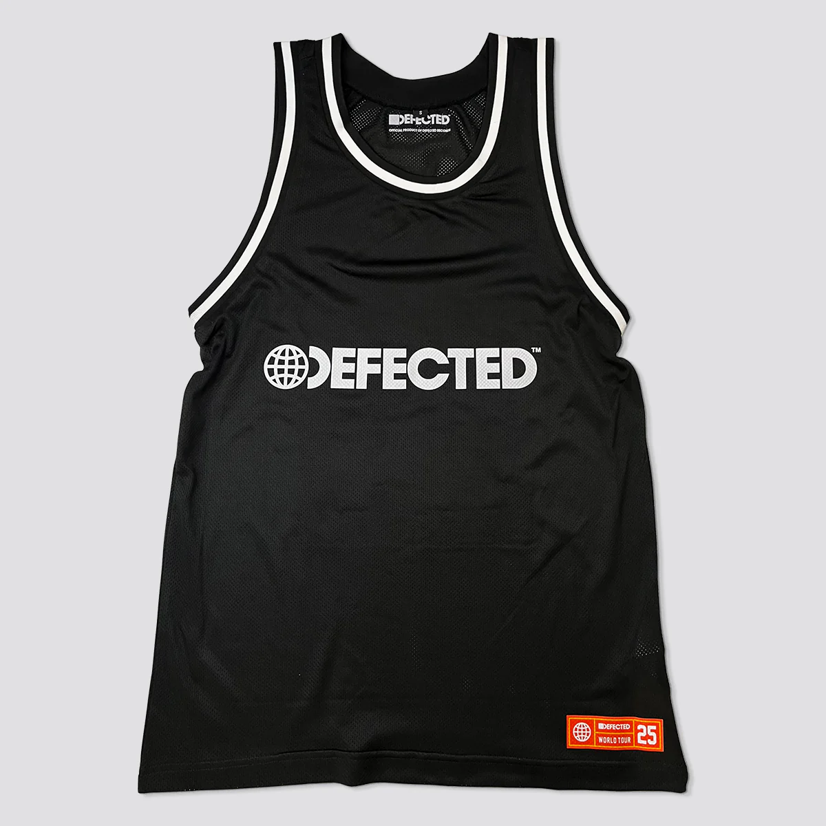 Defected 25 Worldwide Airtex Basketball Vest - Image 3