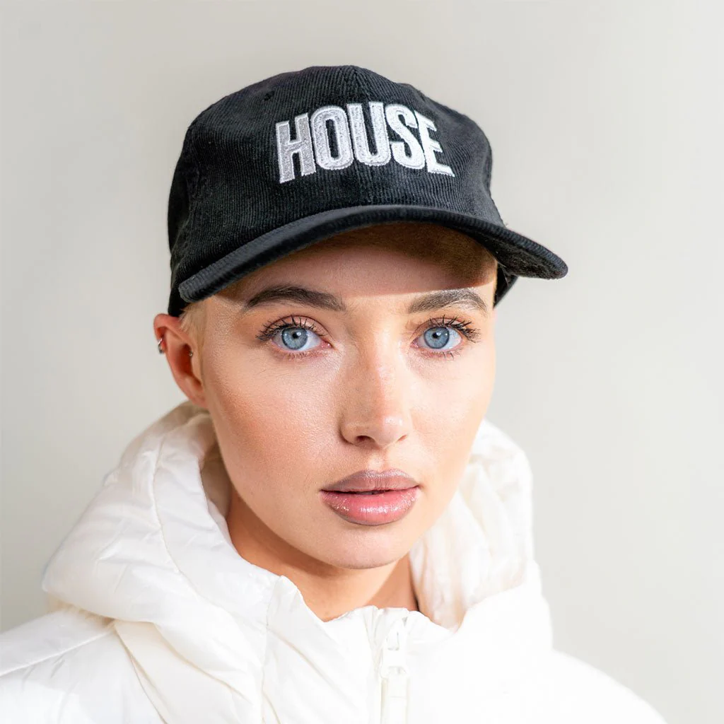 Defected House Embroidered Cord Cap - Image 2