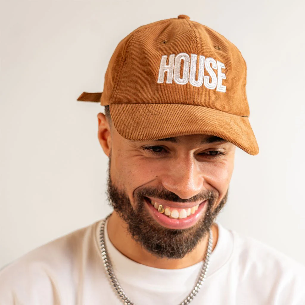 Defected House Embroidered Cord Cap - Image 4