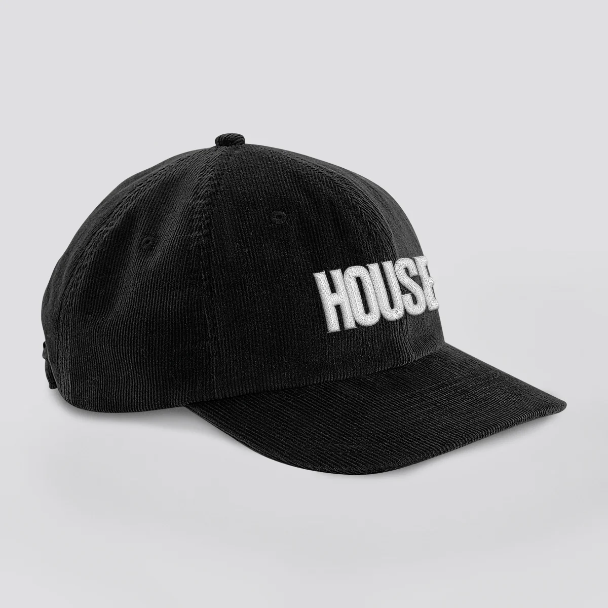 Defected House Embroidered Cord Cap - Image 6
