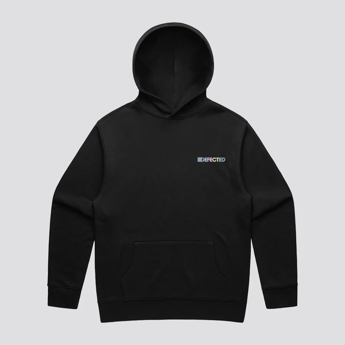 Defected In Our House Reflective Relaxed Fit Hooded Sweatshirt - Image 2