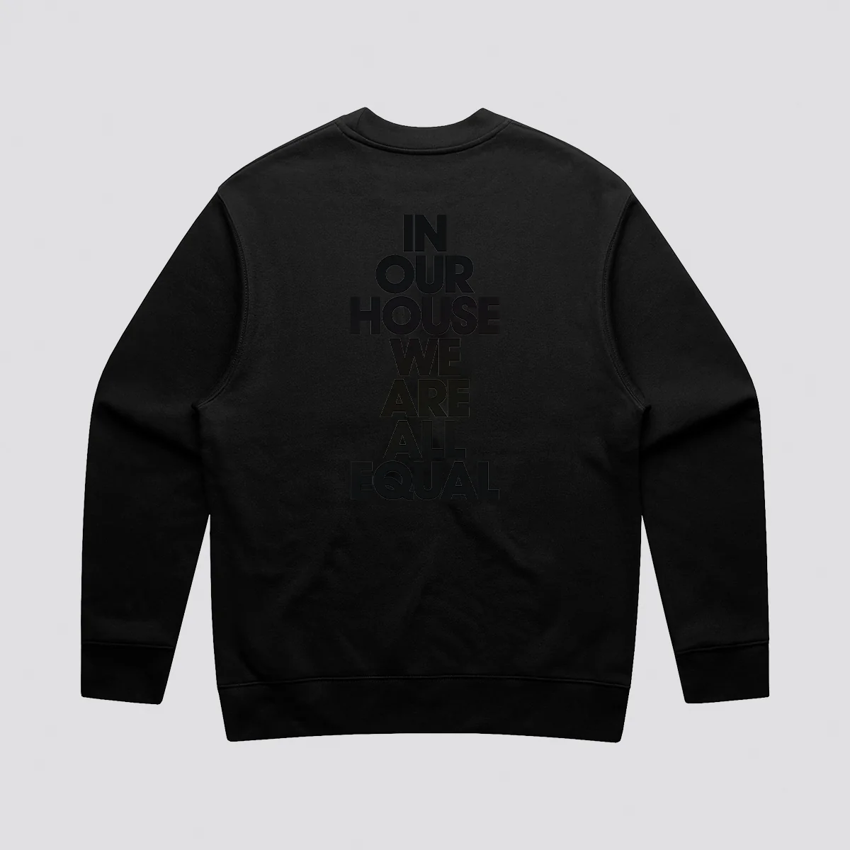 Defected In Our House Reflective Relaxed Fit Sweatshirt - Image 3