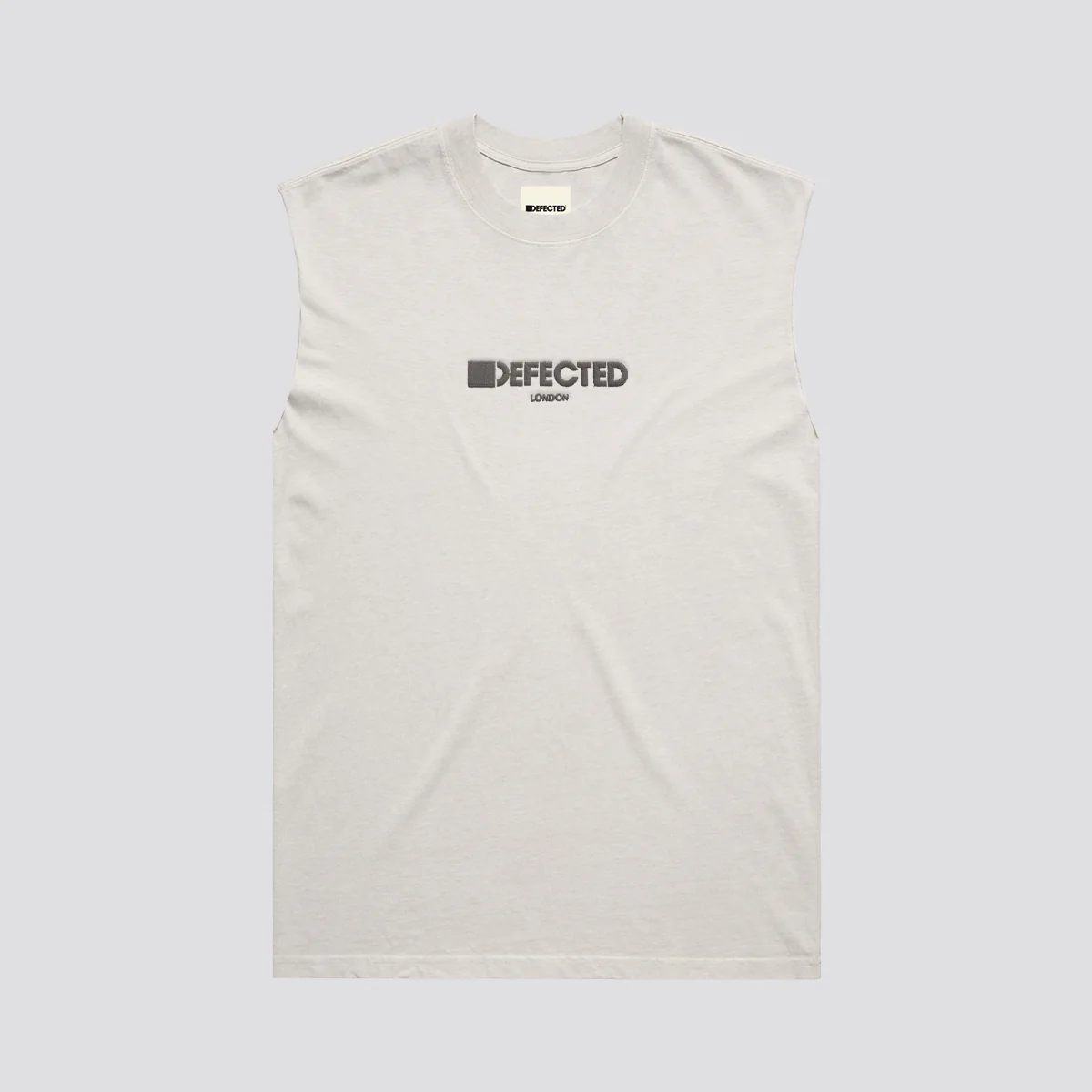 Defected London Embroidered Heavy Faded Tank - Image 6