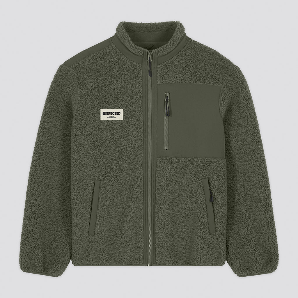 Defected London Label Fleece Jacket - Image 6