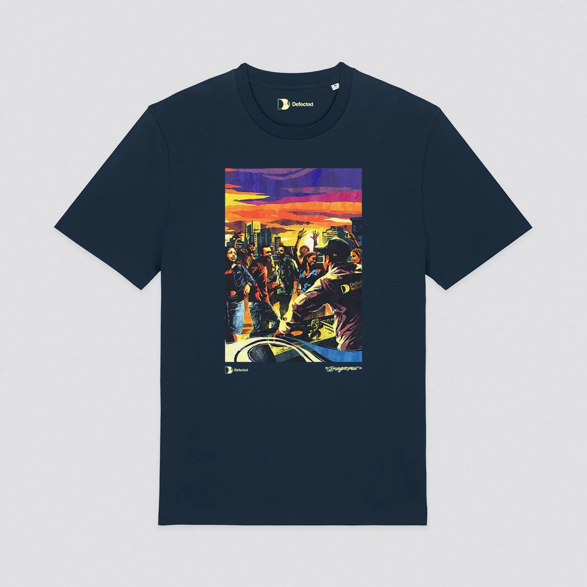 Dragon76 Skyline T-Shirt - Image 2