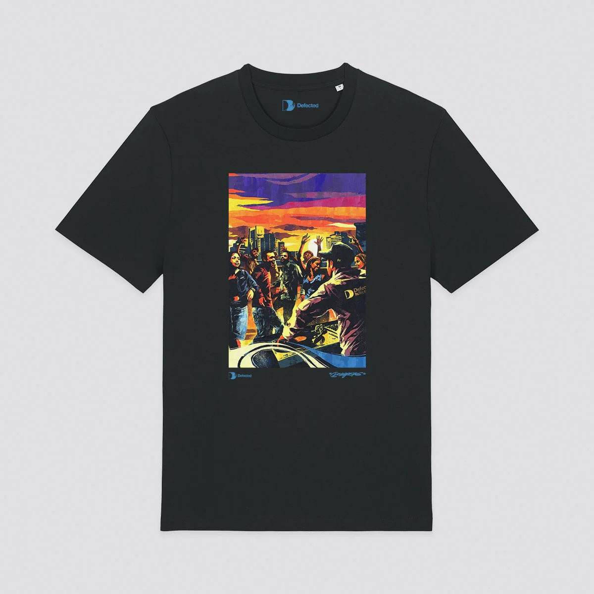 Dragon76 Skyline T-Shirt - Image 4