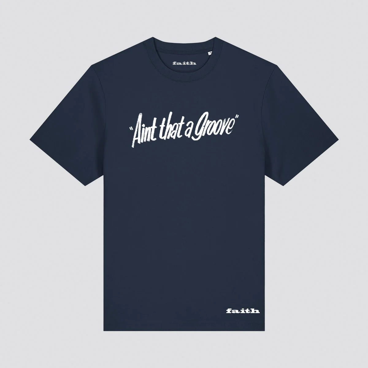 Faith Ain't That A Groove Front Print T-Shirt - Image 3