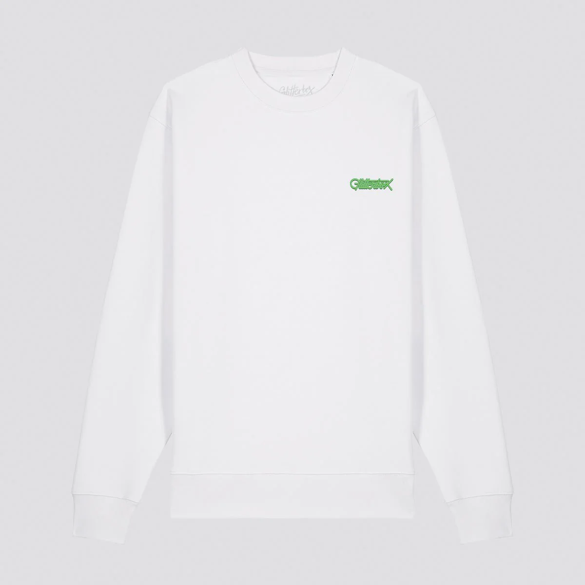 Glitterbox Green Back Fade Logo Sweatshirt - Image 2