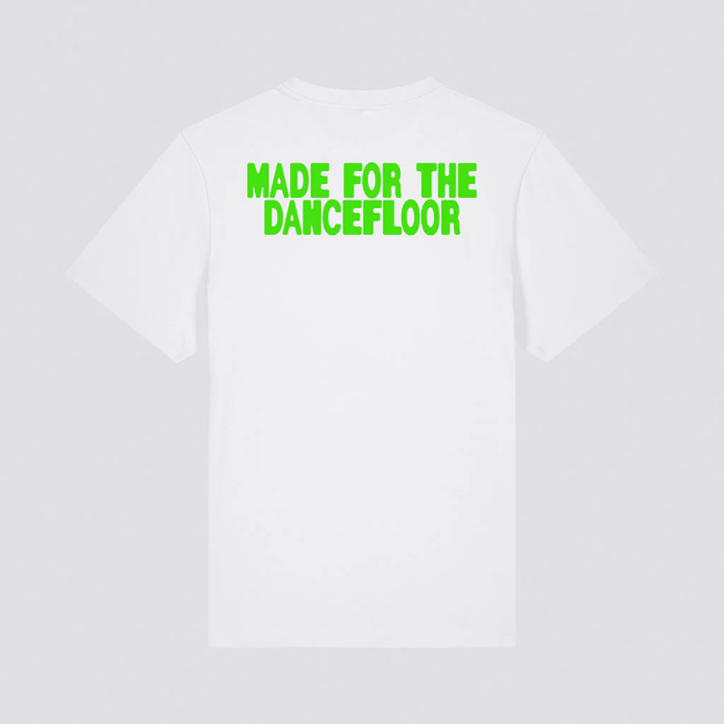 Glitterbox Made For The Dancefloor T-Shirt – White - Image 3