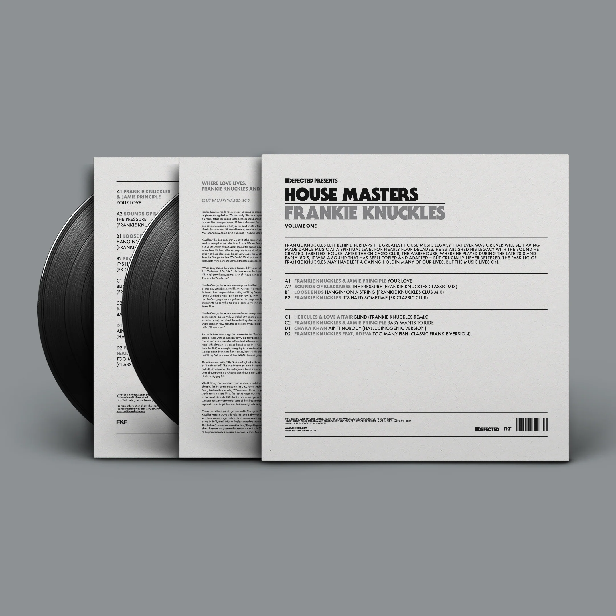 Defected Presents House Masters: Frankie Knuckles Volume One - Image 3