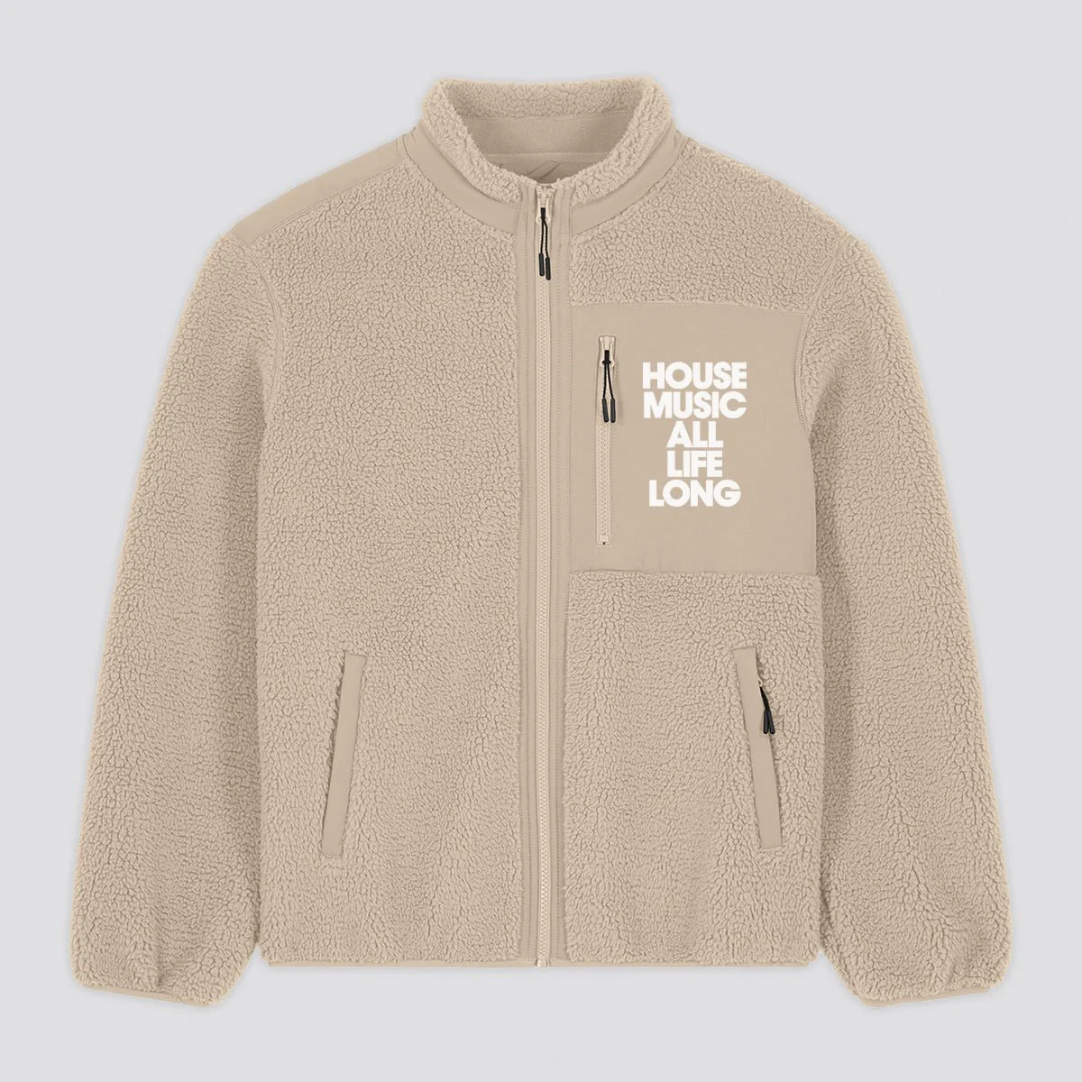 House Music All Life Long Fleece Jacket - Image 6