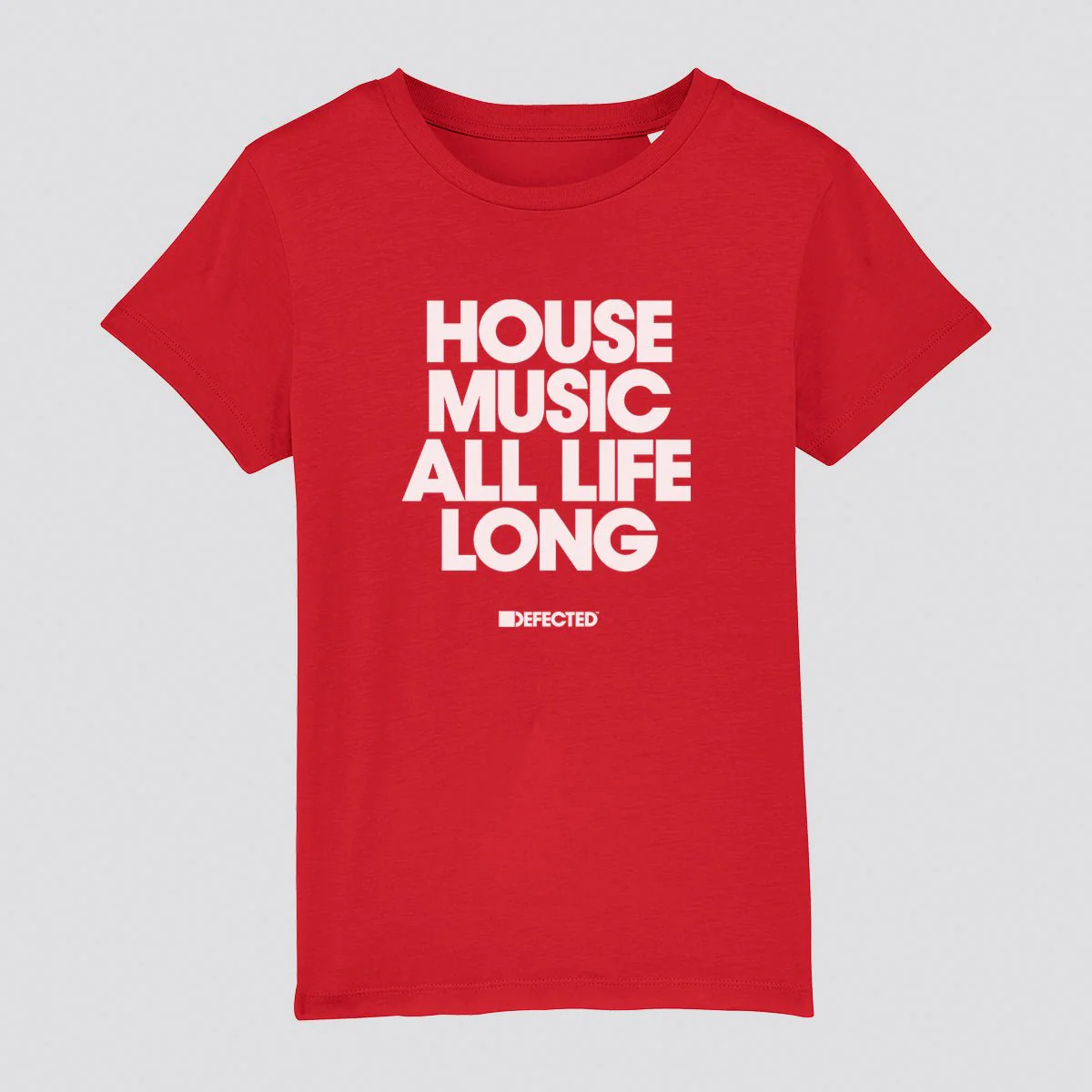 House Music All Life Long Kids' Organic T-Shirt - Image 3