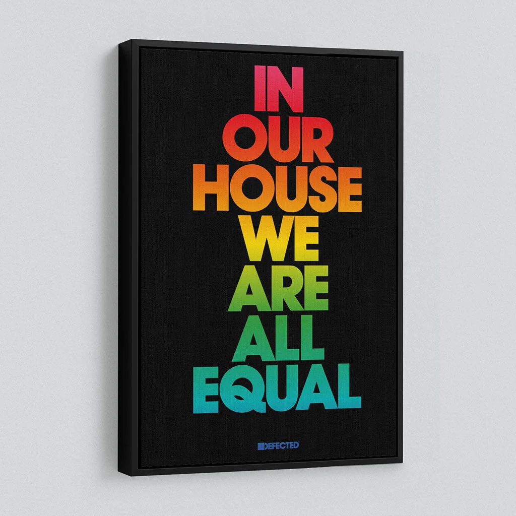 In Our House... Framed Canvas Print - Image 15