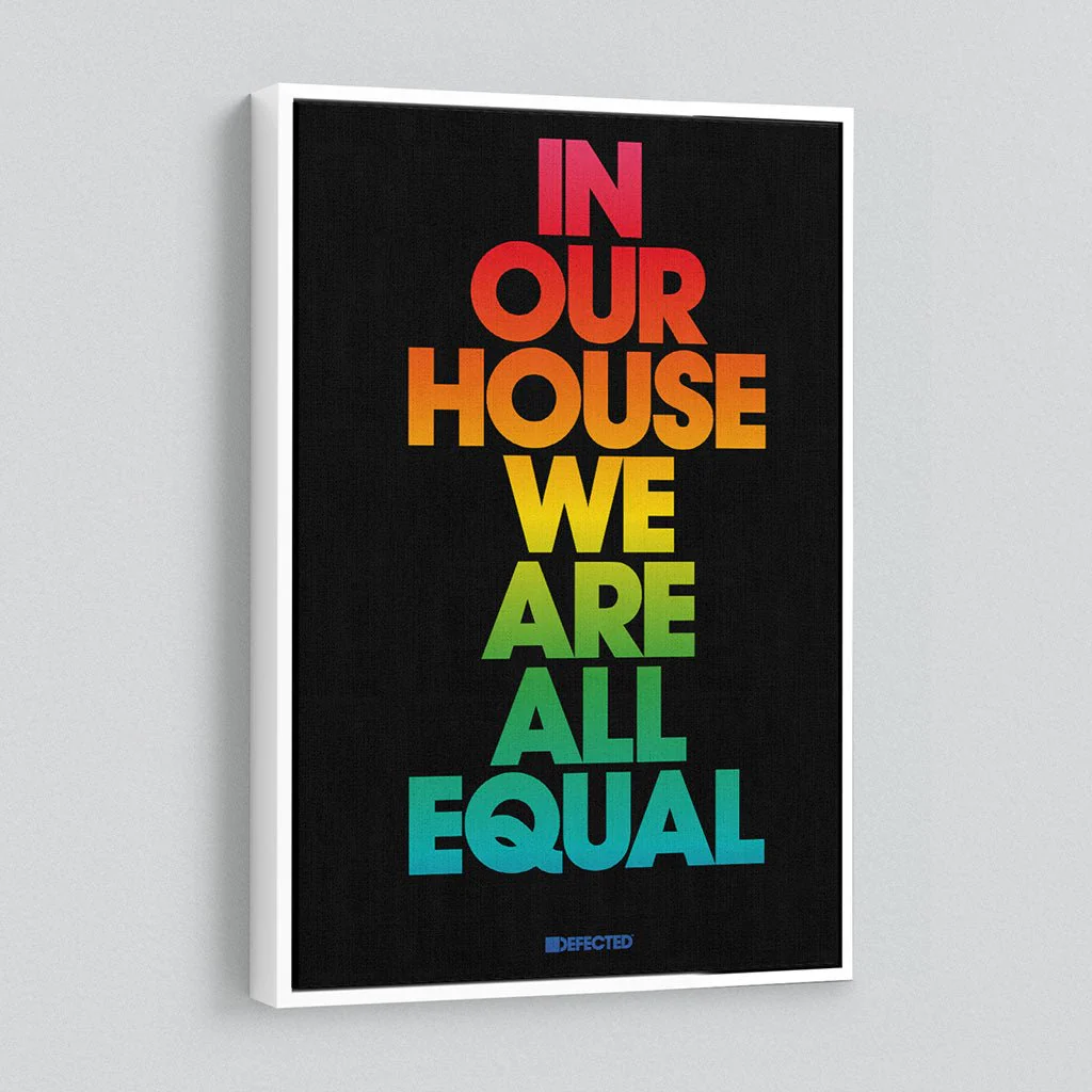 In Our House... Framed Canvas Print - Image 17