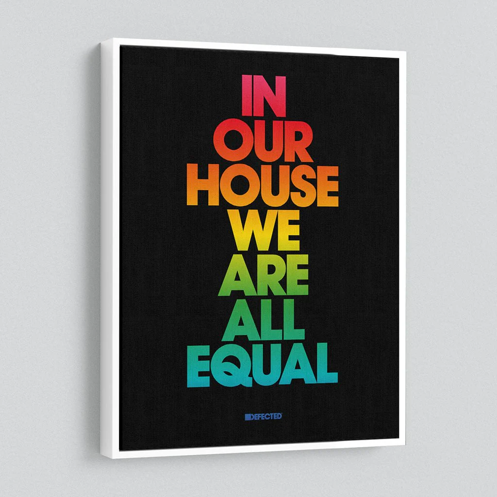 In Our House... Framed Canvas Print - Image 21