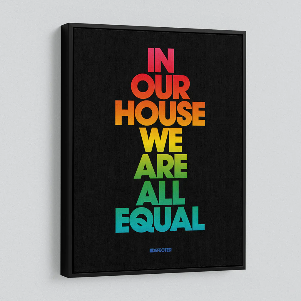 In Our House... Framed Canvas Print - Image 7