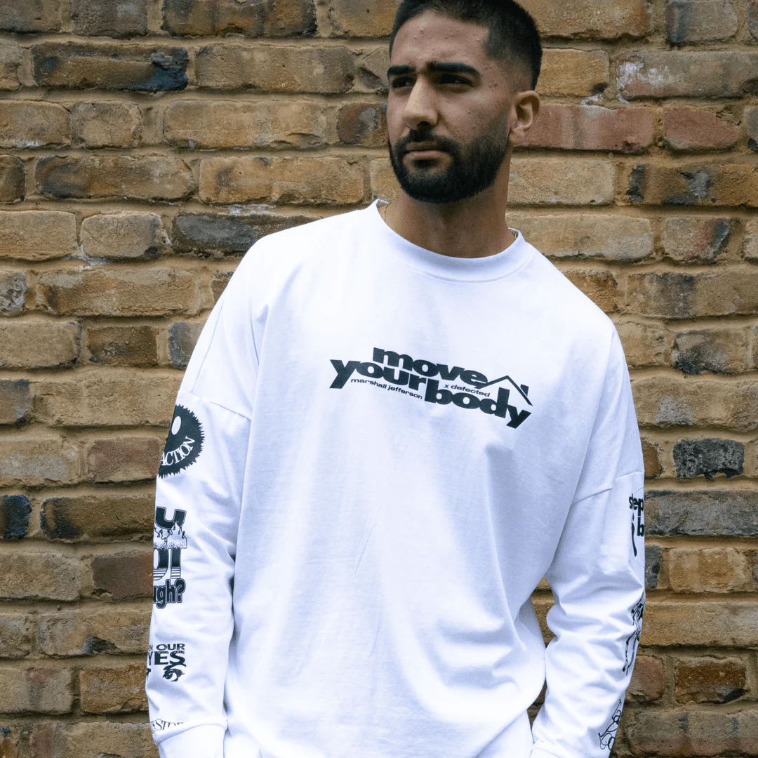 Marshall Jefferson Long-Sleeved T-Shirt - Image 5