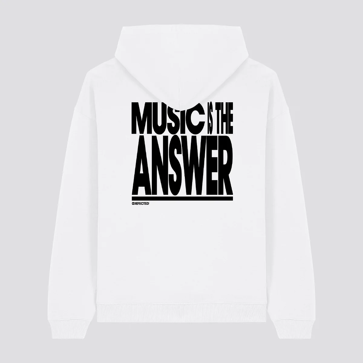Music Is The Answer Slogan Hoodie - Image 5