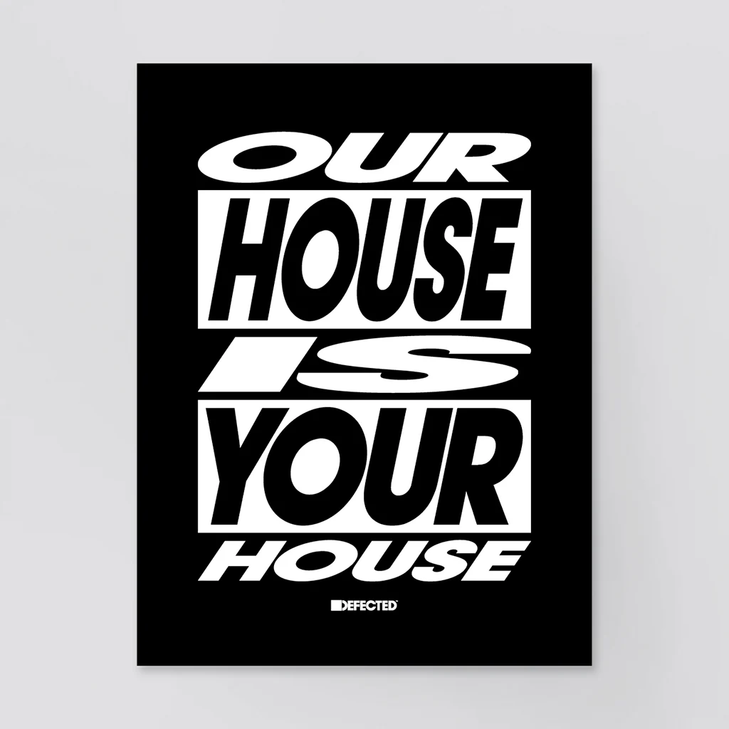 Our House Is Your House Sticker